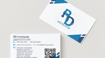 RD Instalacije vizitke