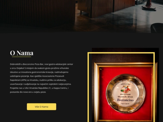 Bocconcino Website
